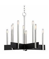 Abrams 10 Light Medium Chandelier by Hudson Valley - 8825