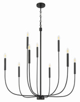 Traci 9 Light Chandelier 41 Inch Tall and 37.38 Inch Wide by Craftmade - 59829