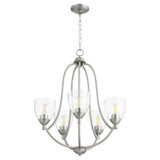 Barkley 5 Light Medium Chandelier by Quorum 6069-5 - 6069-5