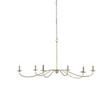 Saxon 6 Light Oversized Chandelier by Currey Company - 926SX