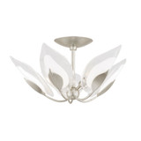 Blossom 5 Light 24 Inch Wide Semi Flush Mount by Hudson Valley - 4805