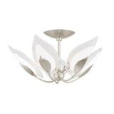 Blossom 5 Light 24 Inch Wide Semi Flush Mount by Hudson Valley - 4805