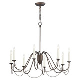 Plumette 8 Light Oversized Chandelier by Maxim 12168 - 12168