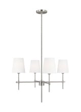 Baker 4 Light Medium Chandelier by Visual Comfort Studio - 3187204
