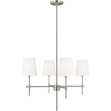 Baker 4 Light Medium Chandelier by Visual Comfort Studio - 3187204
