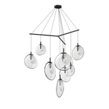 Cantina 9 LED Pendant 19.25 Inch Tall and 57 Inch Wide by Sonneman - 2997
