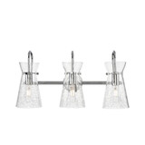 Nicole 3 Light Bath Vanity 12.13 Inch Tall and 24 Inch Wide by Innovations - 385-3W-G385-5