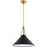 Kalea 1 Light Large Pendant 16.25 Inch Wide by Mitzi - H784701S