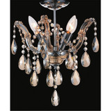 Payton 4 Light 14 Inch Wide Flush Mount by CWI - 8418C14C-161414