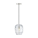 Audra 1 Light Pendant 9.5 Inch and 7.4 Inch Wide by Visual Comfort Modern - SLPD865