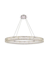 Monroe 32W 1 LED Light Medium Pendant by Elegant - 3503D36