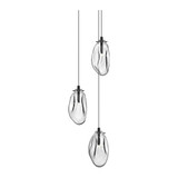 Liquid 3 LED Pendant 10.75 Inch Tall and 14 Inch Wide by Sonneman - 2971