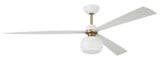 Otto 3 Blade Ceiling Fan with Light Kit 60 Inches Wide by Craftmade - OTT60-3