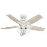 Gatlinburg 5 Blade Ceiling Fan with Light Kit 44 Inches Wide by Hunter Fans - 52425