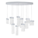 Carolina LED Light Oversized Chandelier by CWI - 1090P40-10-O