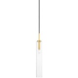 Nyah 1 Light Mini Pendant 22.25 Inch Tall by Mitzi - H701701S