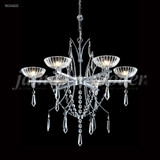 Medallion 6 Light Medium Chandelier by James Moder 96316S6LTCH - 96316S6LTCH