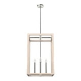 Squire Manor 4 Light Large Pendant 28 Inch Tall by Hunter Fans - SQMP4
