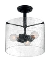 Bransel 3 Light 11.75 Inch Wide Flush Mount by Nuvo - 60-7-3SF
