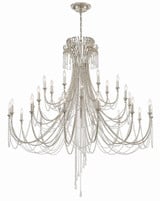 Arcadia 28 Light Oversized Chandelier by Crystorama - ARC-1929