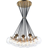 The Bougie 19 Light Large Chandelier by Matteo - C63019