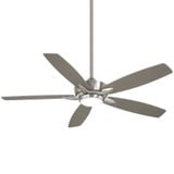 Kelvyn 5 Blade Ceiling Fan with Light Kit 52 Inches Wide by Minka Aire - F717L