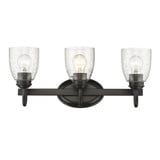 Parrish 3 Light Vanity Light by Golden - 8001-BA3