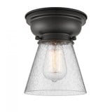 Small Cone 1 Light 6.25 Inch Wide Flush Mount by Innovations - 623-1F-G6-6