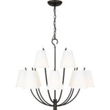 Marina 12 Light Chandelier 27 Inch X 30 Inch Wide by Visual Comfort Studio - CC18312