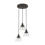 Cypress Grove 3 Light Small Pendant by Hunter Fans - 19174