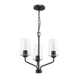 Celino 3 Light Chandelier 17.87 Inch Tall and 18 Inch Wide by Progress - P400440