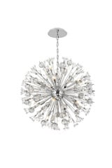 Vera 18 Light Pendant 32 Inch Tall and 32 Inch Wide by Elegant - 2550D32