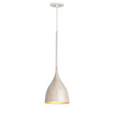 Fleur 1 Light Mini Pendant 12.75 Inch Tall and 8.25 Inch Wide by Maxim - 10911