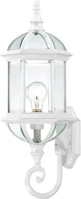 Boxwood 1 Light Outdoor Wall Lantern 22 Inch Tall by Nuvo - 60-34-22