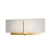 Exos 2 Light Contemporary Wall Sconce 16.5 Inch Wide by Hubbardton Forge - 207680HF