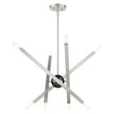 Moco 8 Light Medium Chandelier by Livex - 46985