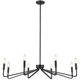 Clayton 8 Light Oversized Chandelier by Dainolite - CLN-388C