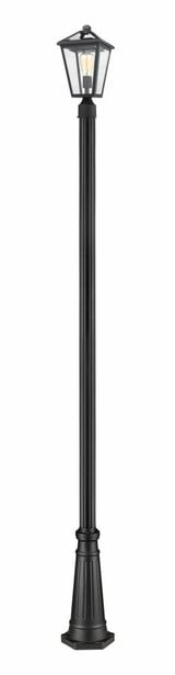 Talbot 1 Light Outdoor Post Mount Lantern 10 x 110.25 Inches by Z-Lite - 579PHMR-519P