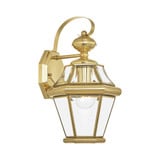 Georgetown 1 Light Outdoor Wall Lantern 15 Inch Tall by Livex - 2161