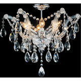 Payton 6 Light 20 Inch Wide Flush Mount by CWI - 8418C20C-182020