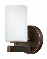 Glendale 1 Light Vanity Light by Vaxcel - W0121