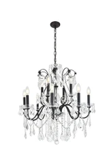 St. Francis 12 Light Large Chandelier by Elegant V2015D28 - V2015D28