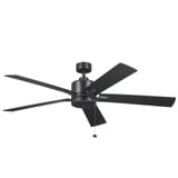 Lucian II 5 Blade Ceiling Fan 14 Inches Tall and 60 Inches Wide by Kichler - 330243