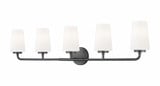Montford 5 Light Bath Vanity 9.5 Inch Tall and 40 Inch Wide by Z Lite - 7005-5V