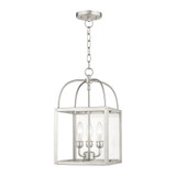 Milford Three Light Small Pendant by Livex - 4037