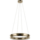 Larousse 74W 1 LED Medium Chandelier 3.75 Inch X 29.5 Inch Wide by Kichler - 52746