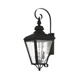 Cambridge 3 Light Outdoor Wall Lantern by Livex - 2033