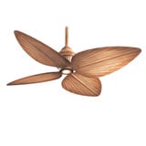 Gauguin 4 Blade Ceiling Fan with Light Kit 52 Inches Wide by Minka Aire - F581L