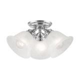 Essex 3 Light 14.5 Inch Wide Flush Mount by Livex - 1358
