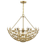 Birch 6 Light Large Pendant by Savoy House - 7-4199-6